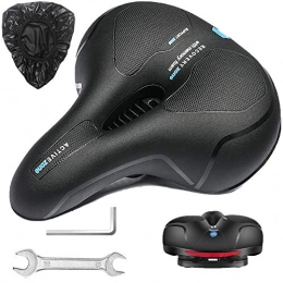 BELSVOR Selle de Vélo Ultra Confortable, Selle de Velo Imperméable avec Boule d'Amortisseur à Double Ressort, Selle Velo Ergonomique, Selle Vélo pour Vélos de Montagne/ Vélos/ VTT/Vélos Pliants