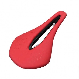 BFFDD Pièces de rechanges BFFDD Nouveau Selle de Selle de Bicyclette de vélo Respirant VTT Saddles de vélo de Montagne Vélo de Montagne Coussin de siège Doux Respirant (Color : Red)