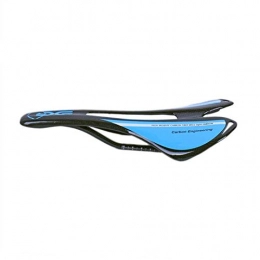 BFFDD Sièges VTT BFFDD Selle en Carbone complète Selle Vélo Vélo Vélo VTT Saddes Cot de Cyclisme Coussin Coussin Coussin Vélo Accessoires de vélo (Color : Blue Gloss)