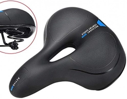 CAISHENY Sièges VTT CAISHENY Rembourrage Selle de VTT Éponge très élastique Siège de vélo Siège profilé Design Ergonomique Respirant Confortable et imperméable Noir Bleu Printemps