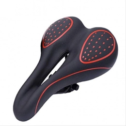 CAISHENY Sièges VTT CAISHENY Sige De Vlo Large Sige De Vlo De Vlo sans Nez Selle De VTT Confortable Selle De Cyclisme en Silicone Antichoc Coussin De Selle De Vlo Surface en Cuir Impermable