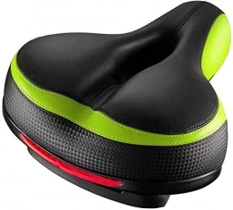 CAISHENY Sièges VTT CAISHENY Siège De Vélo Siège De Vélo Large sans Nez Selle De VTT Selle De Vélo Confortable VTT en Cuir Synthétique Rail en Acier Selle Creuse Respirant Doux