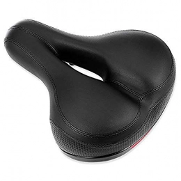 CAISHENY Sièges VTT CAISHENY Siège de vélo surdimensionné Confort Le Plus Confortable Selle de vélo rembourrée en Mousse Souple Extra Large Selle de vélo réfléchissante Antichoc Selle de vélo VTT