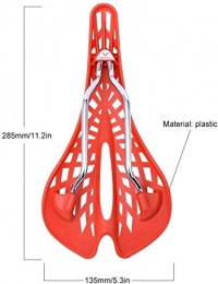 CAISHENY Sièges VTT CAISHENY Siège de vélo surdimensionné Confortable Selle rembourrée en Mousse Souple Extra Large la Plus Confortable Tapis de siège Avant de vélo Coussin de siège de vélo Respirant