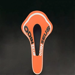 Computnys Pièces de rechanges Computnys Selle en Fibre Carbone Confortable Selle vélo Route VTT en Carbone Matte Orange