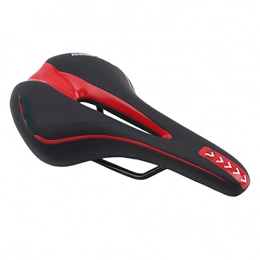 Computnys Sièges VTT Computnys VTT Selle Coussin vélo Selle Creuse Cyclisme Route VTT siège vélo Accessoires Black Red