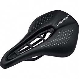 QEYIMFXA Sièges VTT Cyclisme VTT VTT Faire du vlo en Silicone Anti-Glissement vlo vlo Selle vlo Selle Gel de silice Pillow Black