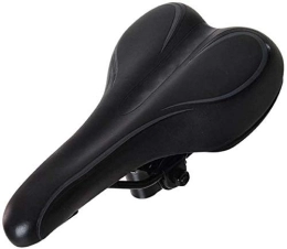 DJYD Pièces de rechanges DJYD Montagne siège vélo siège VTT épaississement Selle vélo vélo siège Sacoche de Selle matériel équestre Covers Selle de vélo, Noir FDWFN (Color : Black)