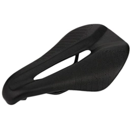 ENJY Sièges VTT ENJY Selle Selle de VTT Respirante Selle de vélo Confort Soft Soft Soin Hollow Design Accessoires de vélo antidérapants (Color : Black)