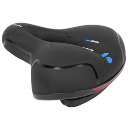 Esenlong Pièces de rechanges Esenlong Selle de vélo, large selle de vélo épaisse haute densité, bonne élasticité, selle de vélo extra confortable pour VTT, vélo de route, vélo de spinning