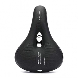 GLOVEY Pièces de rechanges GLOVEY Selle Velo Confort, PU Vélo Selle VTT Athlétique Creux Respirant Mousse À Mémoire De Forme Spongecushion Selle De Vélo