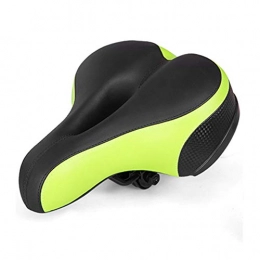 GUARDUU Pièces de rechanges GUARDUU Selle De Vélo Selle VTT Respirant Rembourré Selle Velo Confort avec Suspension À Ressort À Double Amortisseurc pour Bicyclette VTT Vélo De Route, C