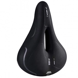 Gyubay Pièces de rechanges Gyubay Selle Velo Confortable Siège de vélo Confortable Couverture vélo Siège Confort VTT (Couleur : Black, Size : One Size)