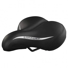 hclshops Sièges VTT hclshops Amortisseur de chocs ultraléger pour selle de vélo - Design réfléchissant - Accessoire de vélo pour VTT, route, VTT - Couleur : noir