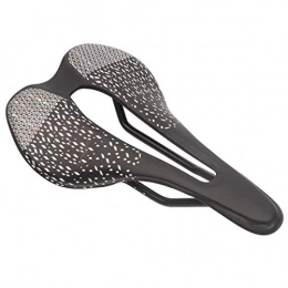 HIXISTO Sièges VTT HIXISTO Selle VTT，Selle De VéLo Selle de vélo de Bicyclette de Carbone réfléchissante VTT VTT Selle à vélo Vélo Cyclisme Coussin Coussin Coussin Coussin de vélo (Color : Grey)