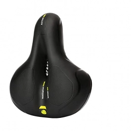 HIXISTO Pièces de rechanges HIXISTO Selle VTT，Selle De VéLo VTT Vélo Bicycle Selle Rail Creux Absorption Respirante Rainproof Soft Soft Soft Spoonge Casual Off-Road Cyclisme Siège (Color : Yellow)