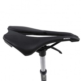 HJJGRASS Pièces de rechanges HJJGRASS Selle de Vélo Confortable Hommes Femmes Siège de Vélo Mousse À Mémoire Rembourré en Cuir Large Coussin de Selle de Vélo | Doux | Respirant | Convient À La Plupart des Vélos