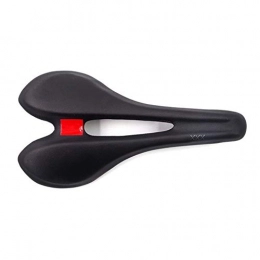 HLIANG Sièges VTT HLIANG Siège De Vélo Léger Confort Carbone Selle Route Seat VTT Selle Grand Homme Cycle vélo Selle Accessoires Selle Vélo (Color : Black)