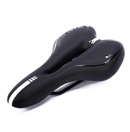 Hm Vicyy Sièges VTT Hm Vicyy Selle Velo Gel, Selle de Vélo Imperméable, Selle Gel Rempli de Mousse de Gel, Selle VTT Confort Homme, Coussin de siège de vélo Creux, pour VTT VTT, vélo Pliant, vélo de Route, vélos d'exercice