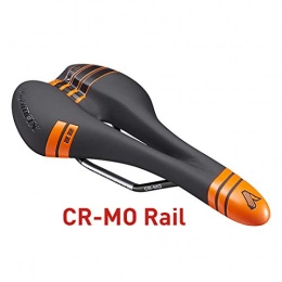 HOISSPENS Sièges VTT HOISSPENS Selle De Vlo VTT Vlo De Route De Montagne Creuse Conception Titane Selle De Rail Triathlon Vlo Selle 1841N Orange