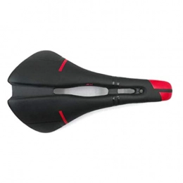 HOISSPENS Pièces de rechanges HOISSPENS Ultralger Selle vlo en Fibre Carbone Creux Vlo Seat Racing Selle VTT Cyclisme sur Route Pices Rechange Black Red