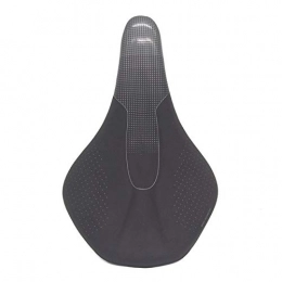 HUANGRONG Sièges VTT HUANGRONG Selle Coussin VTT VTT Selle Vélo Vélo Skidproof Selle Gel de silice Seat vélo de Route Noir Accessoires vélo vélo Selle