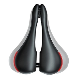 HUGEOAKS Sièges VTT HUGEOAKS Siège de vélo, selle de vélo confortable réglable en largeur avec mousse à mémoire de forme épaisse, selle de vélo adaptée pour VTT, vélo de route et vélo à domicile