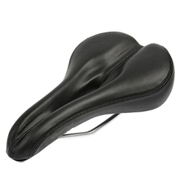 HYMD Selle de vélo Selle de vélo Vélo Vélo Route de la Montagne Vélo Selles VTT Soft Soft Stiquez Soit Seats SAILLES (Color : Noir, Size : 255x155 MM)