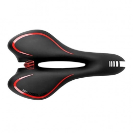 jEZmiSy Sièges VTT jEZmiSy VTT Route Selle De Vélo Coussin de Cyclisme Respirant et Confortable Red Gel