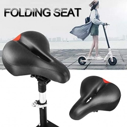 jinclonder Sièges VTT jinclonder Seat Saddle Set Sige de Scooter lectrique pour Scooter Xiaomi Mijia M365, sige Pliant rglable en Hauteur et Absorbant Les Chocs