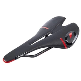 JIXIN Pièces de rechanges JIXIN Selle Velo, Coussin De Selle De Vélo en Fibre De Carbone Siège De Vélo Confortable Léger pour Vélo De Route Et Vélo De Montagne Noir