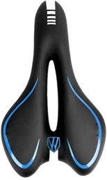 JJJ Sièges VTT JJJ Accessoires de vélo épais pour selle de VTT - Confortable - Élastique - Réfléchissant - Accessoire de vélo durable (couleur : bleu)