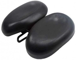 JZTOL Pièces de rechanges JZTOL Selle De Vélo Confortable, Vélo Cyclisme Cyclisme Selle De Selle De Selle Tampon De Vélo Tige Double Tampon Bicyclette Selle Gros Cul Large Selle De Vélo VTT Selle