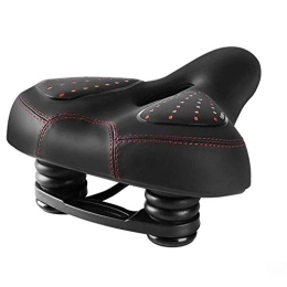 KDMB Pièces de rechanges KDMB Siège de vélo Confortable, Selle de vélo de vélo VTT Selle de vélo de Route de Montagne pour Hommes siège de vélo de lumière de Gel de Silicone élastique