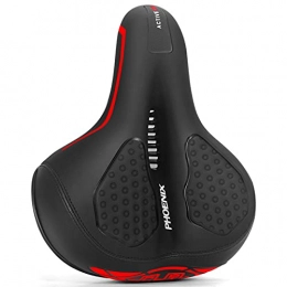 KDOQ Pièces de rechanges KDOQ Selle de vélo, Confortable et Respirante en Gel de Selle de vélo en Mousse à mémoire de Forme étanche, Selle de vélo avec ergonomie, pour VTT, vélo de Route, vélo de Ville, vélo d