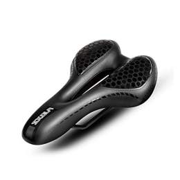 KELITE Sièges VTT KELITE Selles De Vélo De Montagne Design Creux Amortisseur Respirant Et Confortable pour Accessoires De Vélo De Route VTT (Color : Black)