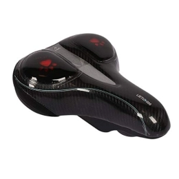 KELITE Pièces de rechanges KELITE Selles De Vélo De Montagne Haute Absorption des Chocs Élastique Doux Et Respirant Imperméable À l'eau Conception Ergonomique Fit VTT Vélo De Ville Vélo De Route (Color : Red)