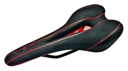 KUAIKUAI Sièges VTT KUAIKUAI Selle de vélo Rail de Rail en Acier en Cuir synthétique Hollow Breathable Soft Cushion Road VTT Bike Bicycle Cycling Seat Saddle Bike Saddle (Color : Sa018)