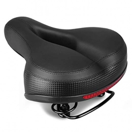 KUAQI Pièces de rechanges KUAQI Selle de vélo Respirant VTT vélo Cyclisme Confort évider siège Bande réfléchissante VTT siège de vélo Ergonomique