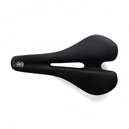 LAKYT Pièces de rechanges LAKYT Selle de vélo Selle à bicyclettes de la Route Route Selle à vélo Respirant VTT Respirant à vélo Confortable Cyclisme Coussin d'étiquette Siège de vélo (Color : Black)