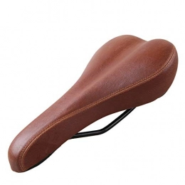 LDNCV Pièces de rechanges LDNCV Sige de vlo Selle de vlo en Cuir Custion Vlo de Route VTT Sport Saddle Brown Vlo Selle Vlo Seat, Brown