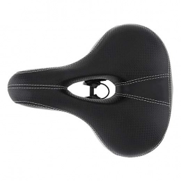 LDNCV Pièces de rechanges LDNCV Sige de vlo Sige de Bicyclette Large paissir Le sige de Selleponge de vlo Doux Coussin de Selle de vlo, Noir