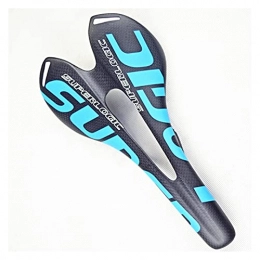 LEYIS Pièces de rechanges LEYIS siège de vélo 3K Full Carbon Fibre Bicyclet Selle VTT Vélo Selle de Carbon Coussin de vélo Matte 275 * 143mm Pièces de Cyclisme (Color : Blue)