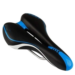 LHYLHY Pièces de rechanges LHYLHY Élargissez Mountain Road VTT Gel Selle Confort Vélo Faire du Vélo Coussin Siège Couvre-Matelas Anti-dérapant Coussin Imperméable Coussin (Color : Blue)