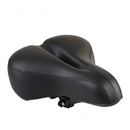 LoveOlvidoD Pièces de rechanges LoveOlvidoD Coussin de Coussin de Selle de vélo de Montagne / Route Doux et épais avec Une Conception Ergonomique Professionnelle à Haute résilience - Noir