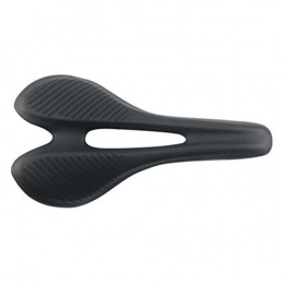 LOYAL TECHNOLOGY-PACKAGE Pièces de rechanges LOYAL TECHNOLOGY-PACKAGE Coussin de selles de vélo Vélo de Route Selle en Cuir Souple Gel + Fibre de Carbone VTT Seat 275x143mm Avant Seat Mat VTT Saddles Cyclisme, Pièces pour vélos (Color : Black)