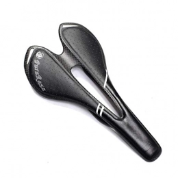 LQCHH Sièges VTT LQCHH Complète en Cuir de Carbone Fibre de Selle de Selle de Selle de Selle de Selle VTT Coussin de vélo de vélo de Montagne Accessoires d'arc Ovale Matt (Color : Matt)