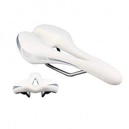 LUVRAIDM Pièces de rechanges LUVRAIDM Selle De Vlo De Route Blanc Confortable Creux Vlo D'quitation Vlo Selle Arrire Sige Hommes Femmes Vlo De Montagne Arrire Sige Coussin