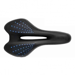 LXTIN Pièces de rechanges LXTIN Selle de vélo, Confortable Hommes Femmes siège de vélo en Mousse à mémoire de Forme Coussin rembourré VTT Selle de vélo de Montagne en Cuir PU siège de vélo Respirant Creux