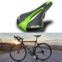 MACHSWON Pièces de rechanges MACHSWON Selle de vélo de Montagne, Siège de vélo Souple et Confortable Gel pour Hommes et Femmes, Convient pour VTT VTT, Vélo de Route, 27, 5 x 14, 5 cm (L XL)